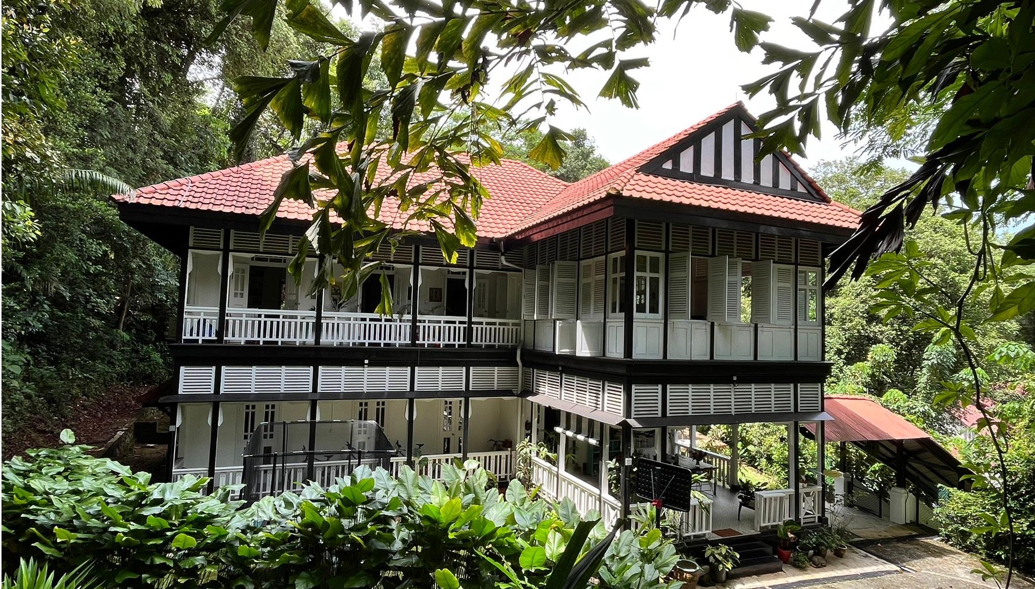 The Black and White Houses of Singapore