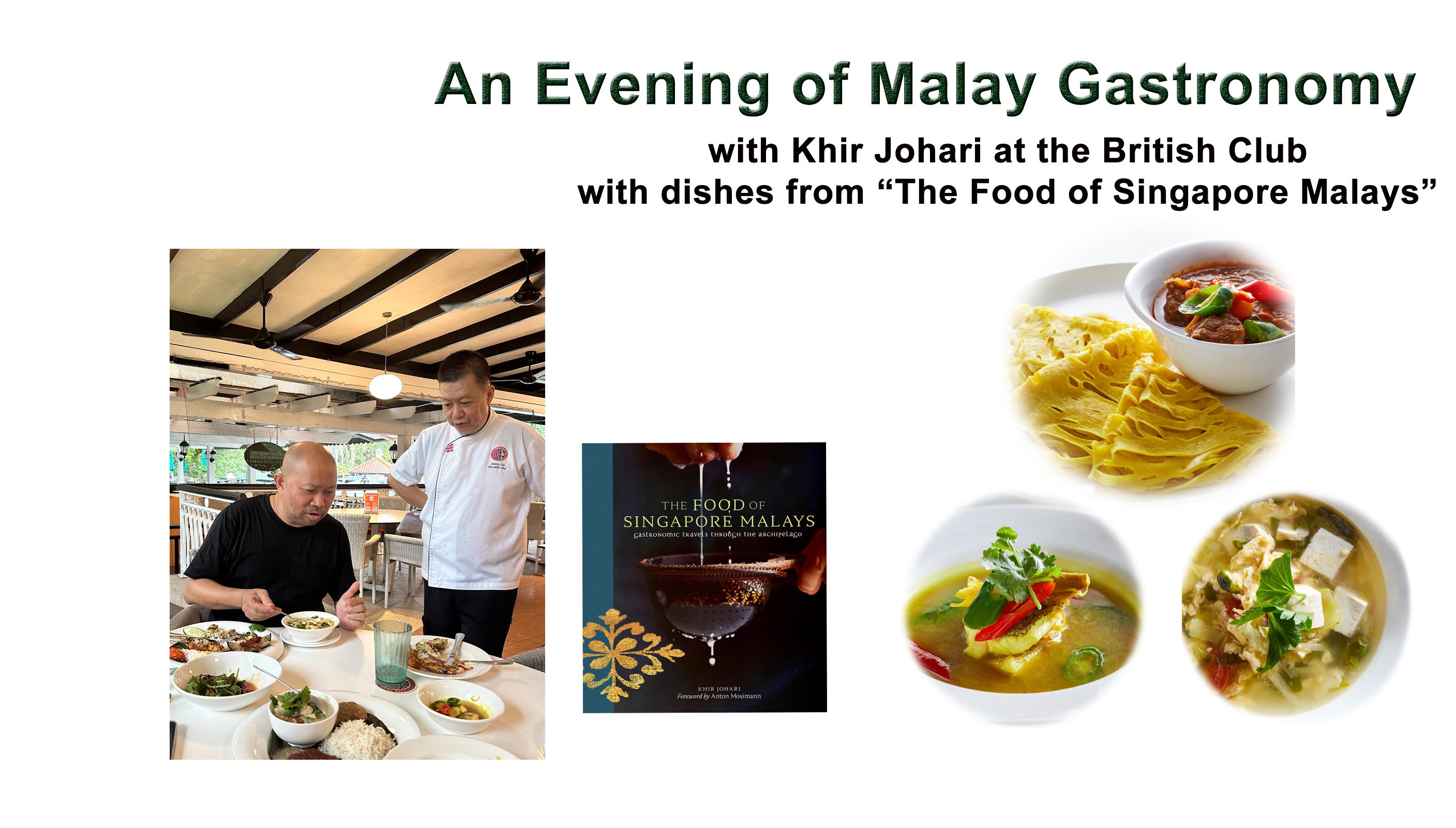 Join us for this unique event at the BC with Khir Johari